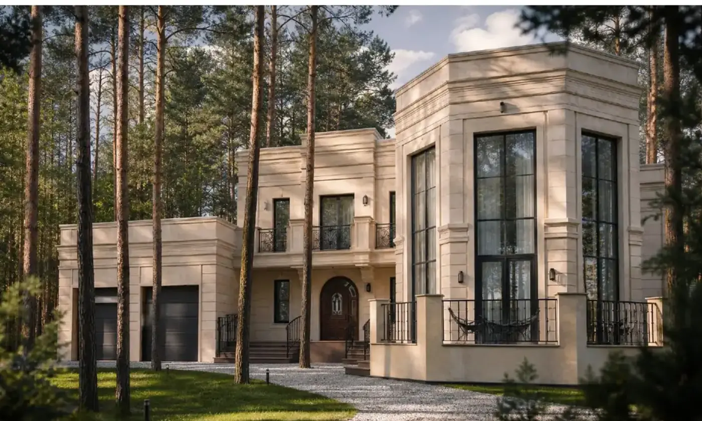Лесная резиденция среди сосен